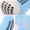 Light blue anti-slip socks made of thick cotton, specially designed for sports and fitness Application Scenario